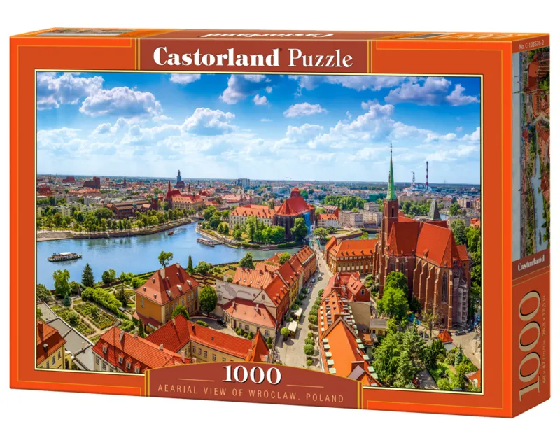 Vue Aérienne de Wroclaw, Pologne