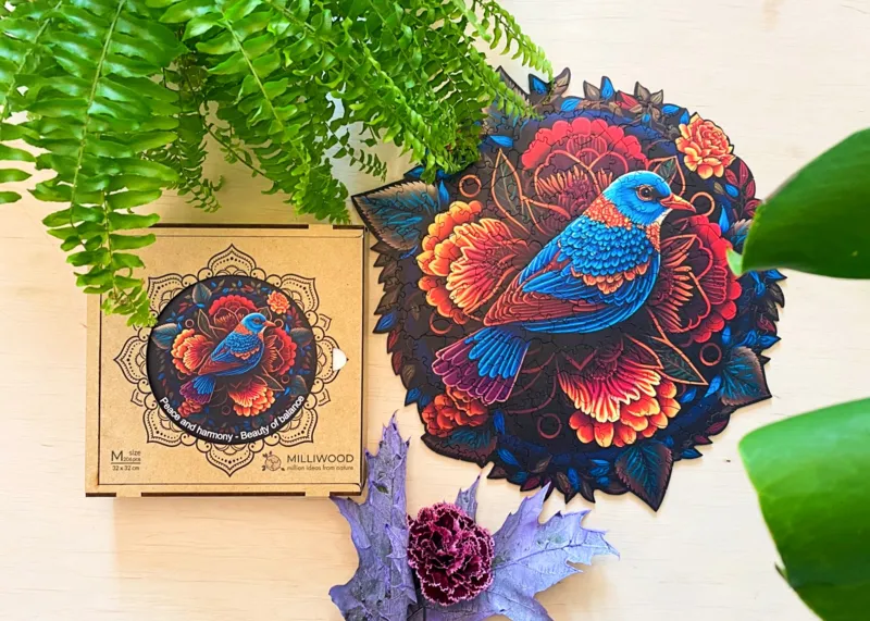 Puzzle en Bois - Beauté de l'équilibre