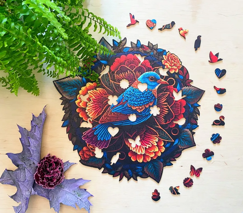 Puzzle en Bois - Beauté de l'équilibre