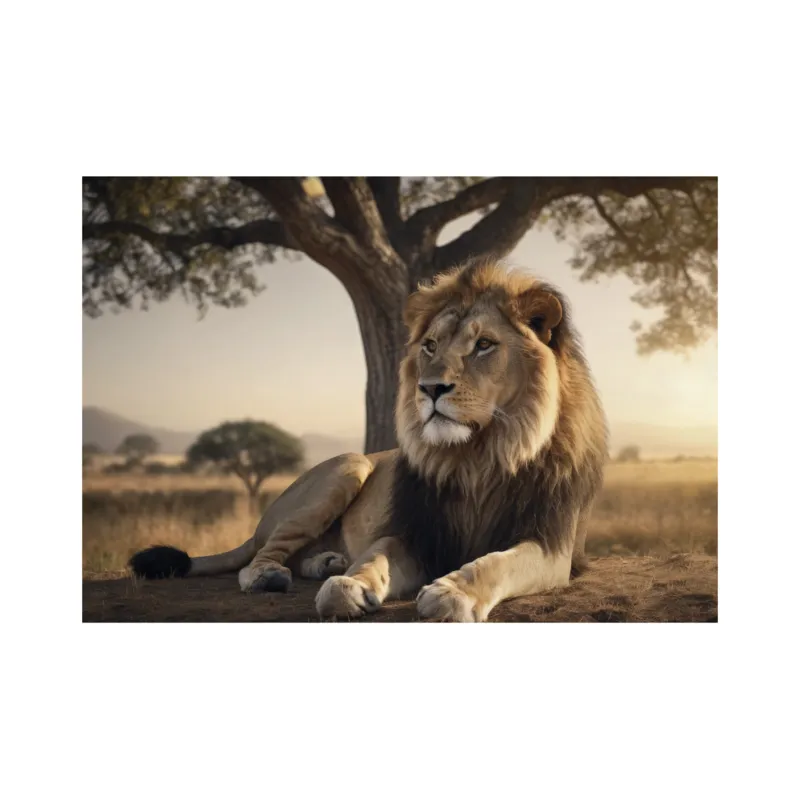 Lion Au Repos