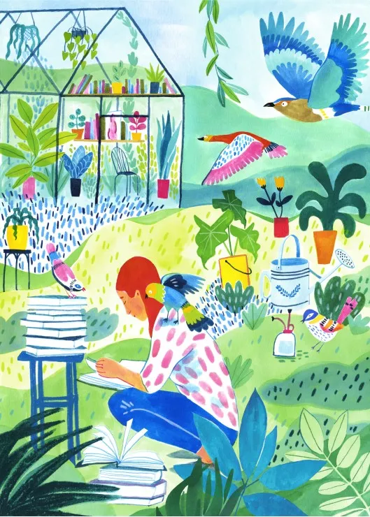 Lecture au Jardin
