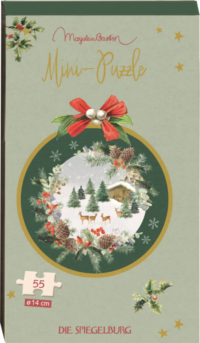 Mini-Puzzle - Winter Forest - Le Châlet