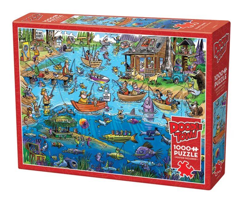 DoodleTown: Pêche à la Ligne