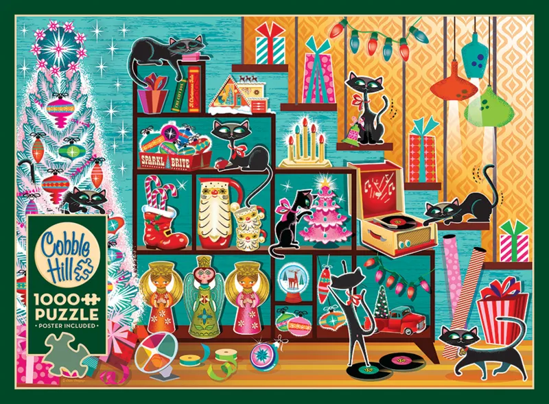 Chats de Noël