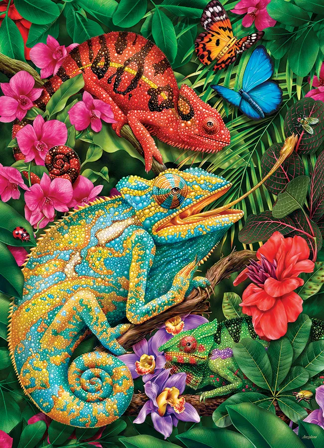Caméléon du Karma