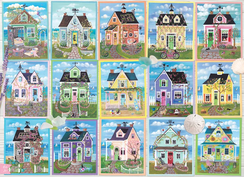 Cottages au Bord de la Mer