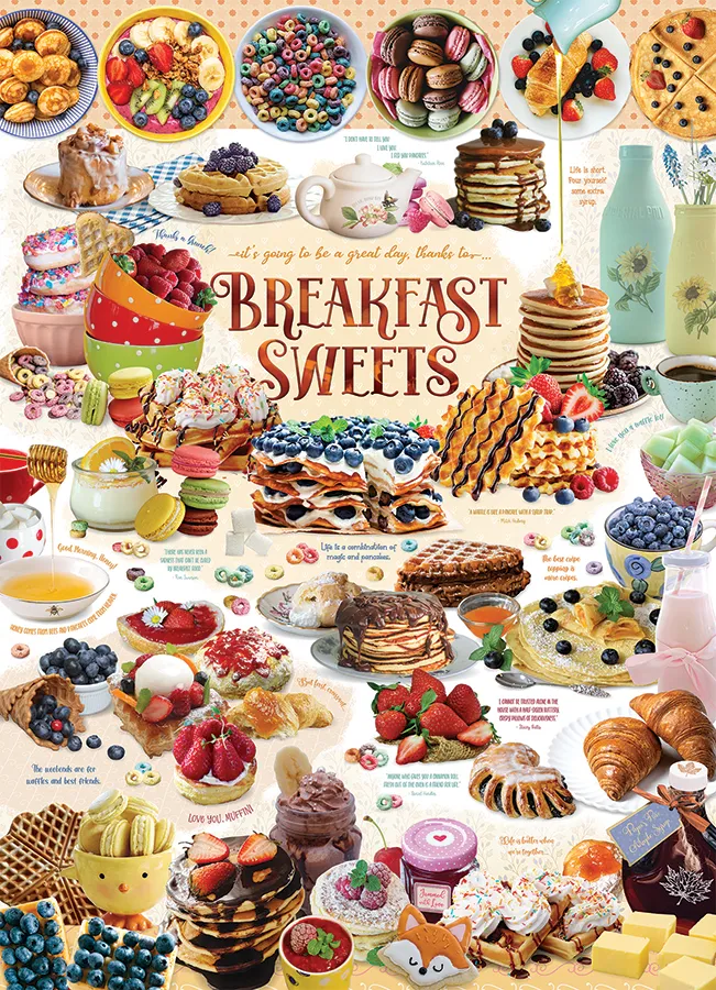 Pâtisseries pour le Petit-Déjeuner - Random Cut