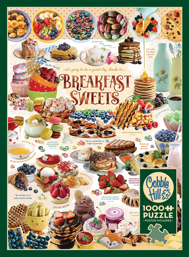 Pâtisseries pour le Petit-Déjeuner - Random Cut