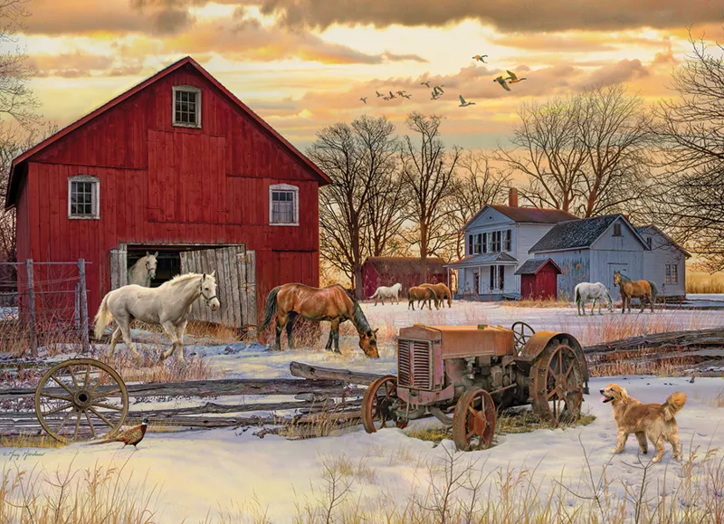 L'hiver à la Ferme - Random Cut