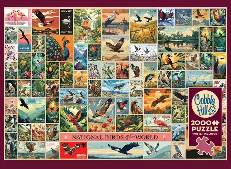Oiseaux Nationaux du Monde