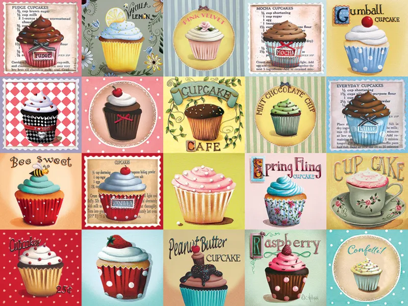 Pièces XXL - Cupcake Café