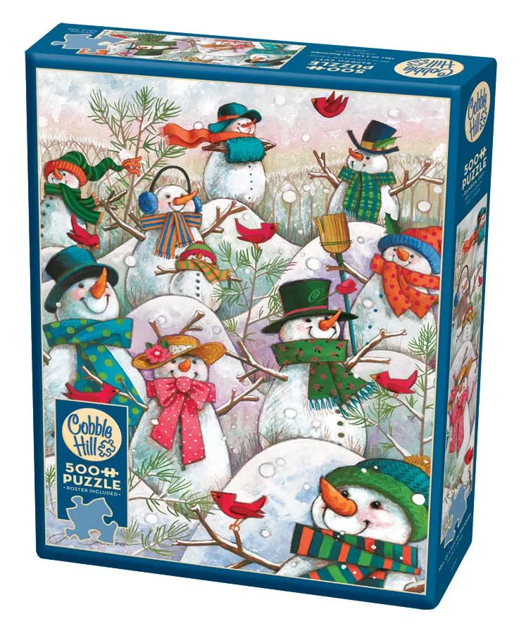 Pièces XXL - Hill of a Lot of Snowmen