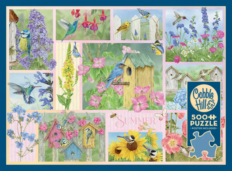 Oiseaux de Jardin en Été