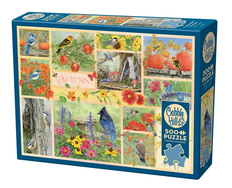 Oiseaux de Jardin en Automne