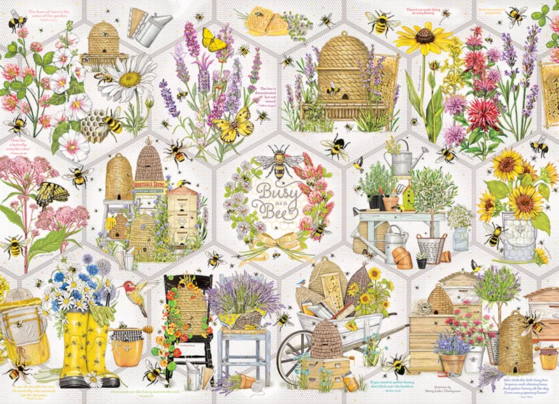Abeilles au Travail