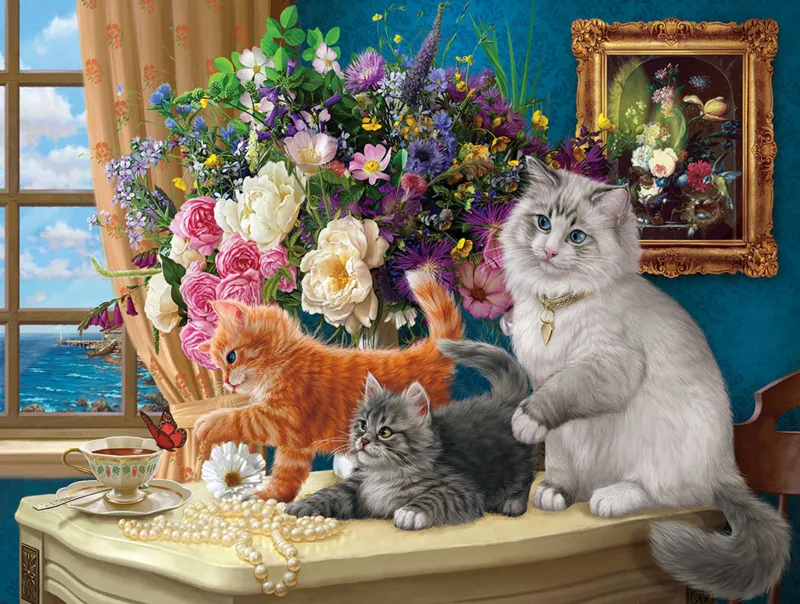 Pièces XXL - Le Tableau des Chatons