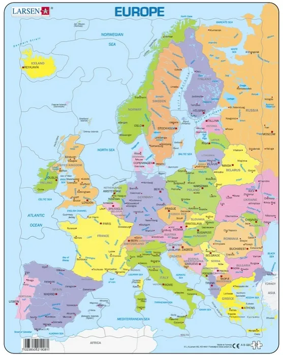 Carte physique du monde illustration de vecteur. Illustration of