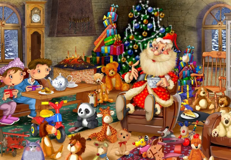François Ruyer - Goûter de Noël