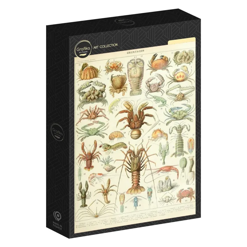 Illustration du Larousse : Les Crustacés