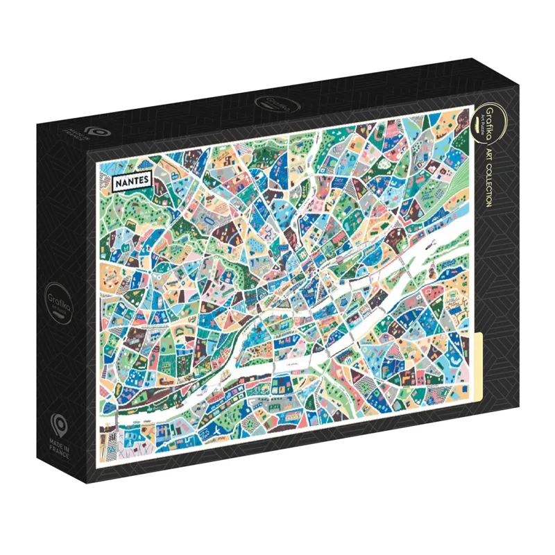 Carte de Nantes