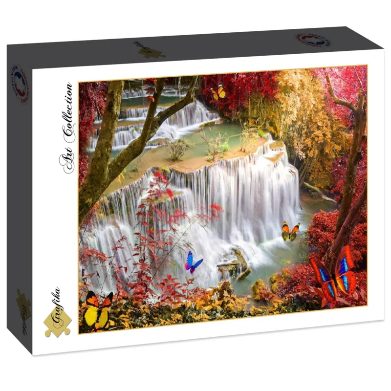 Deep Forest Waterfall