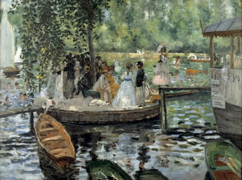 Auguste Renoir : La Grenouillère, 1869