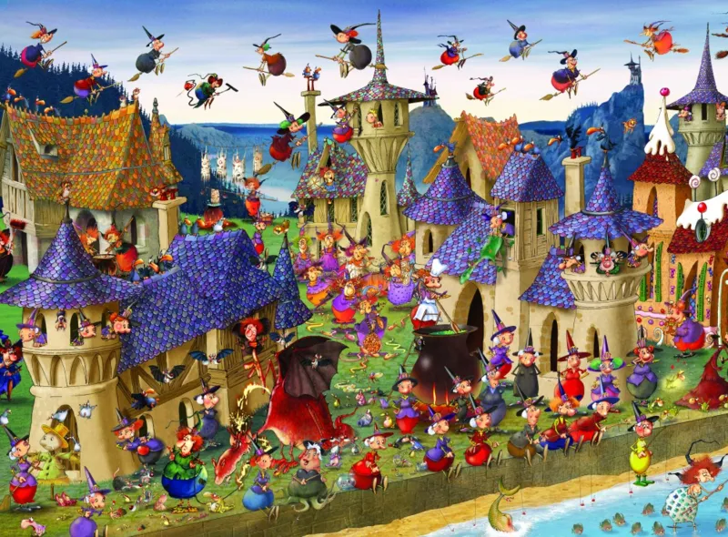 François Ruyer - Fête des Sorcières au Château