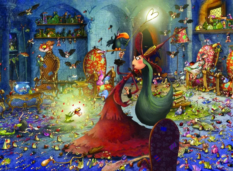 François Ruyer - La Sorcière à la Baguette Magique