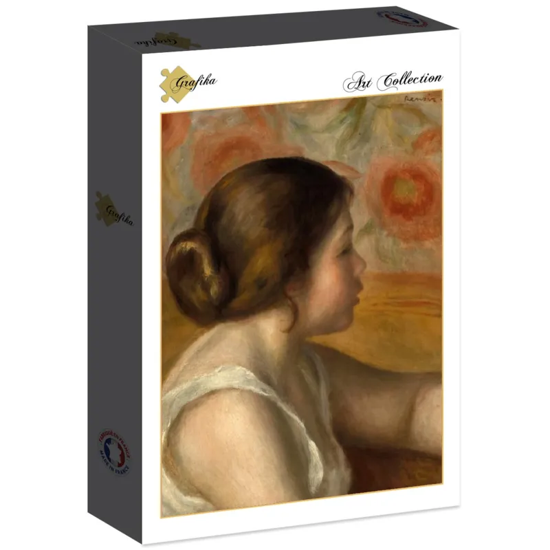 Auguste Renoir : Tête de Jeune Fille, 1890