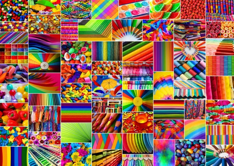 Collage - Couleurs
