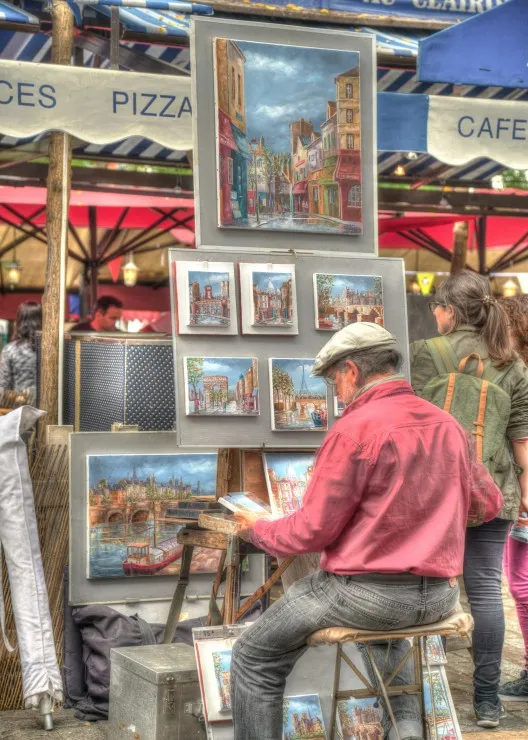 Artiste de Rue, Paris, France