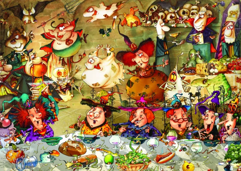 François Ruyer - Repas entre Sorcières