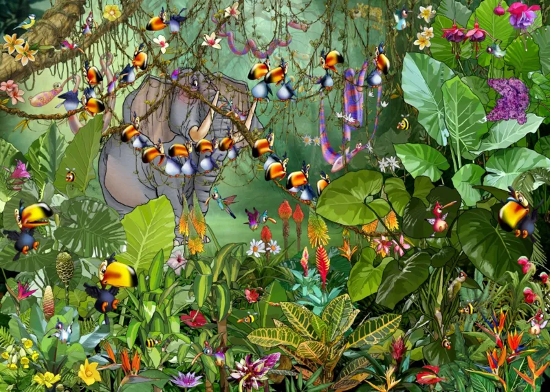 François Ruyer - La Jungle 2