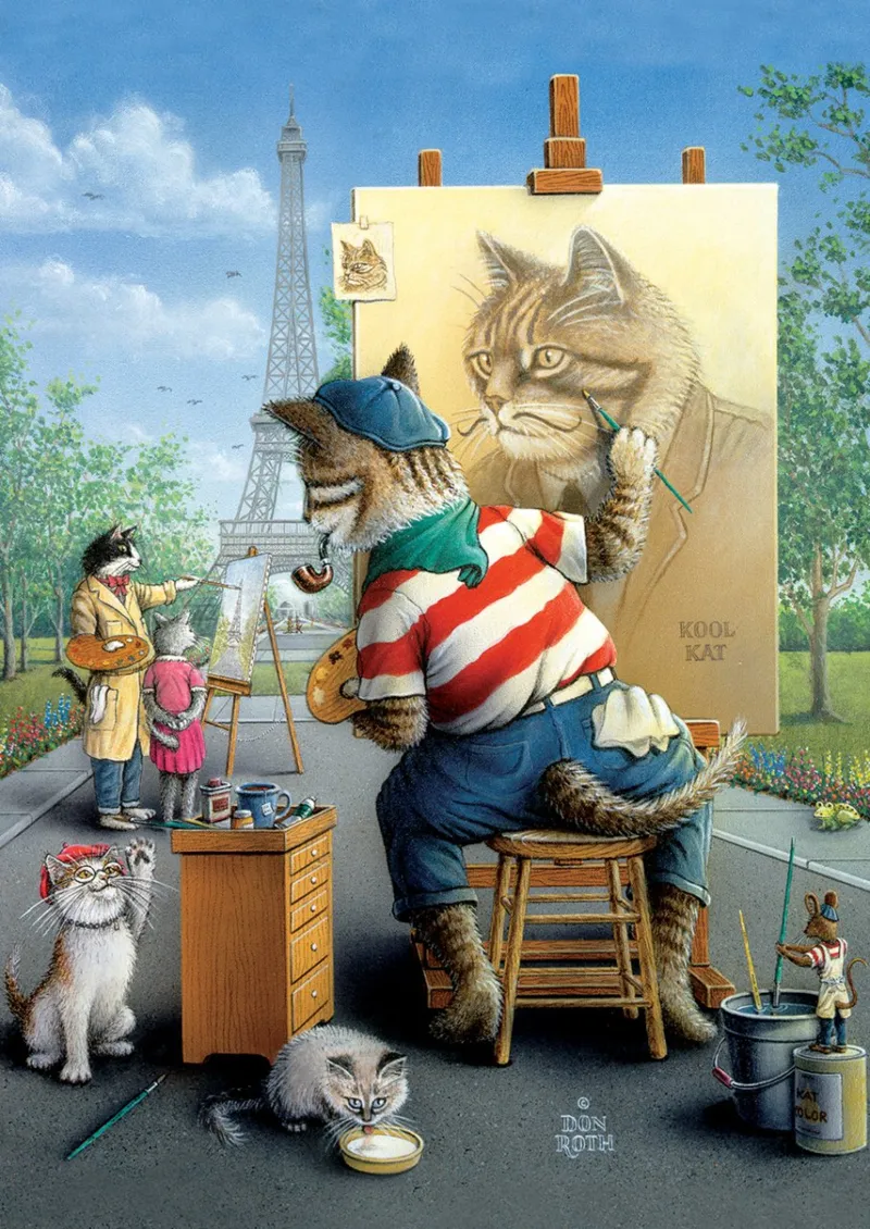 Le Chat Peintre