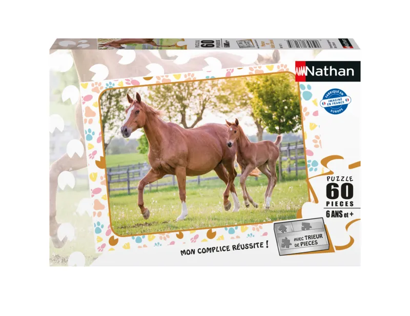 Maman et Bébé Cheval