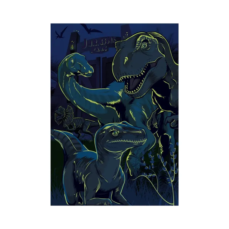 Pièces XXL - Jurassic World - Puzzle Neon