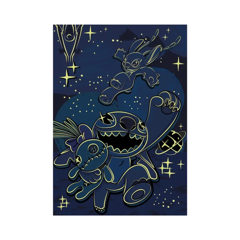 Pièces XXL - Stitch - Puzzle Neon