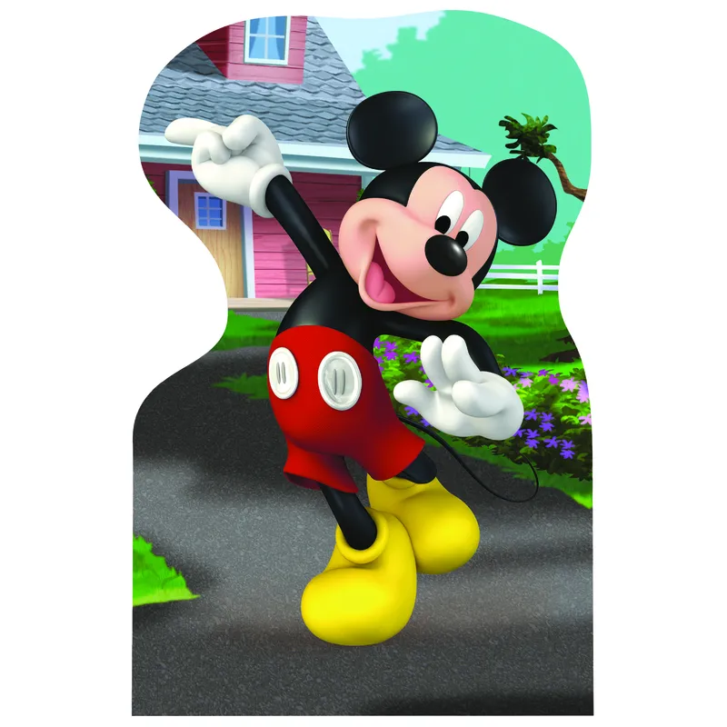 4 Puzzles - Mickey en Ville