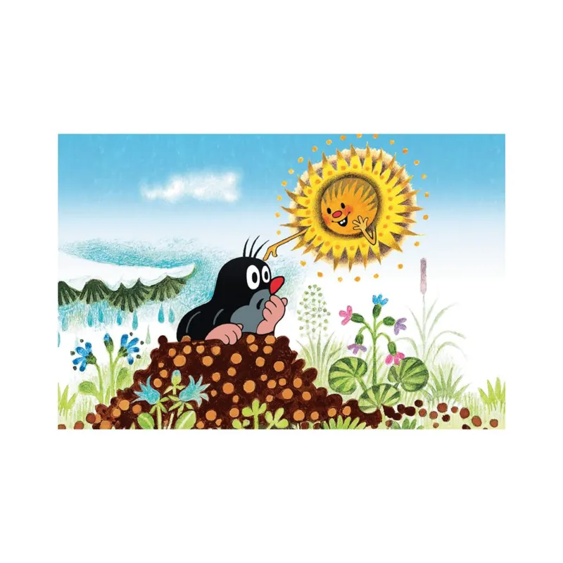 Mini Puzzle - La Petite Taupe : Au Soleil