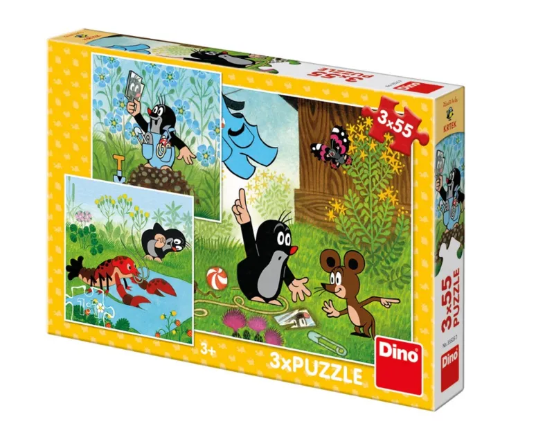3 Puzzles - La Petite Taupe