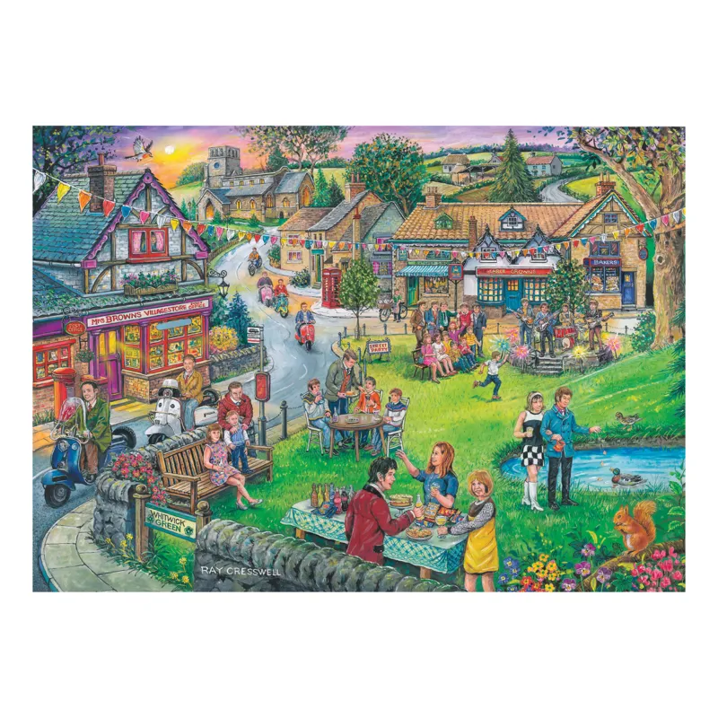 Pièces XXL - Place de Village des Années Soixante
