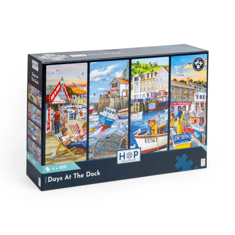 4 Puzzles - Jours au Port