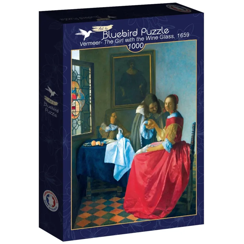 Vermeer- The Girl with the Wine Glass, 1659