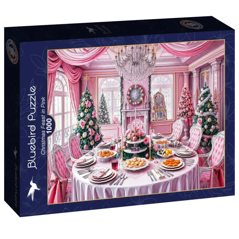 Festin de Noël en Rose