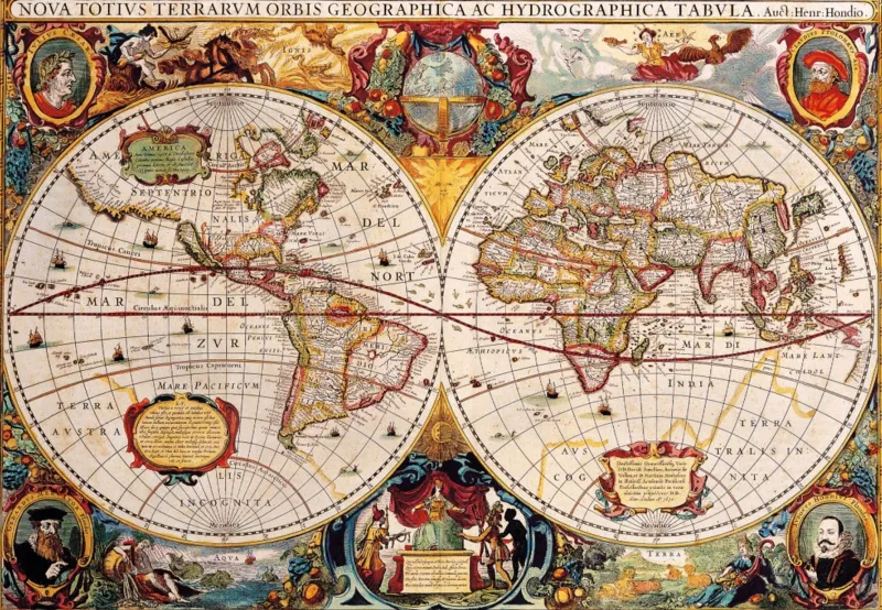 Carte Antique du Monde