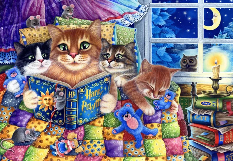 Histoires du Soir pour les Chatons