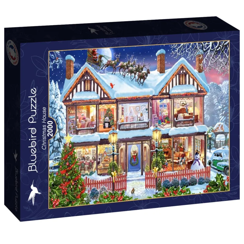 Maison à Noël