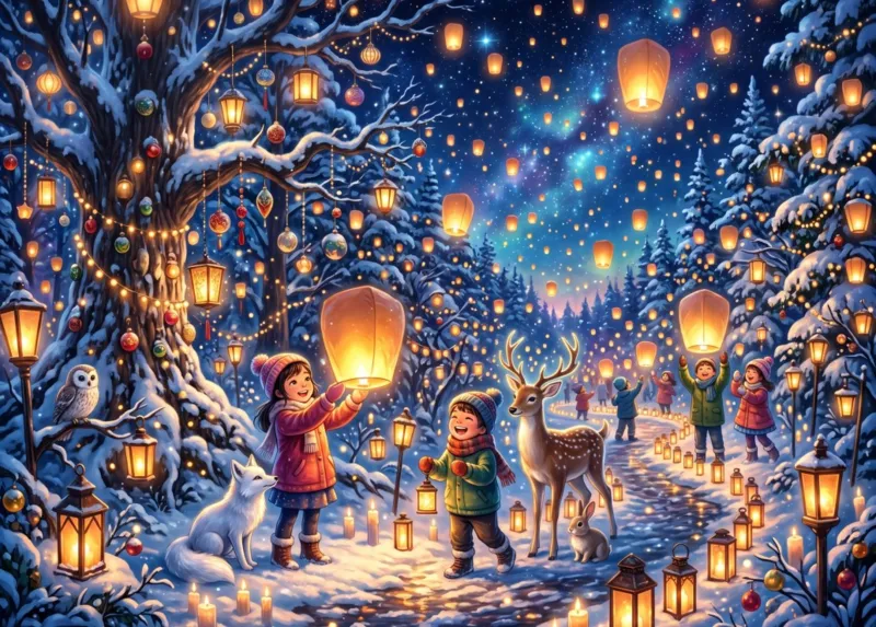Le Festival des Lanternes d'Hiver