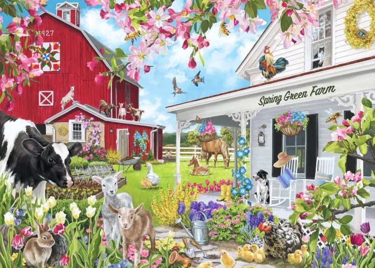Spring Green farm