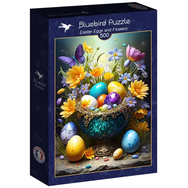 Oeufs de Pâques et Fleurs